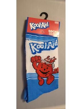 Kool-Aid Crew Socks Fits Men's Shoe Size 6-12